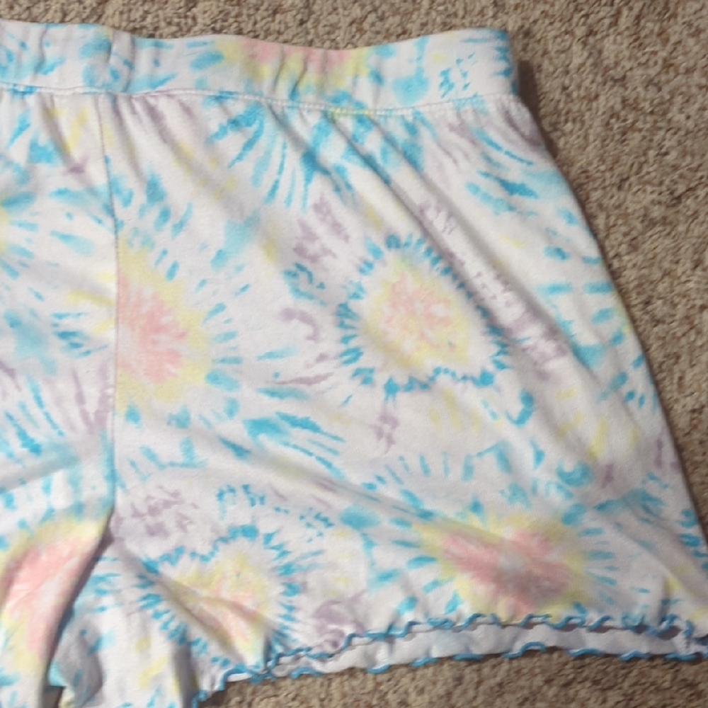 Colorful Tie-Dye Shorts - Picture 6 of 8